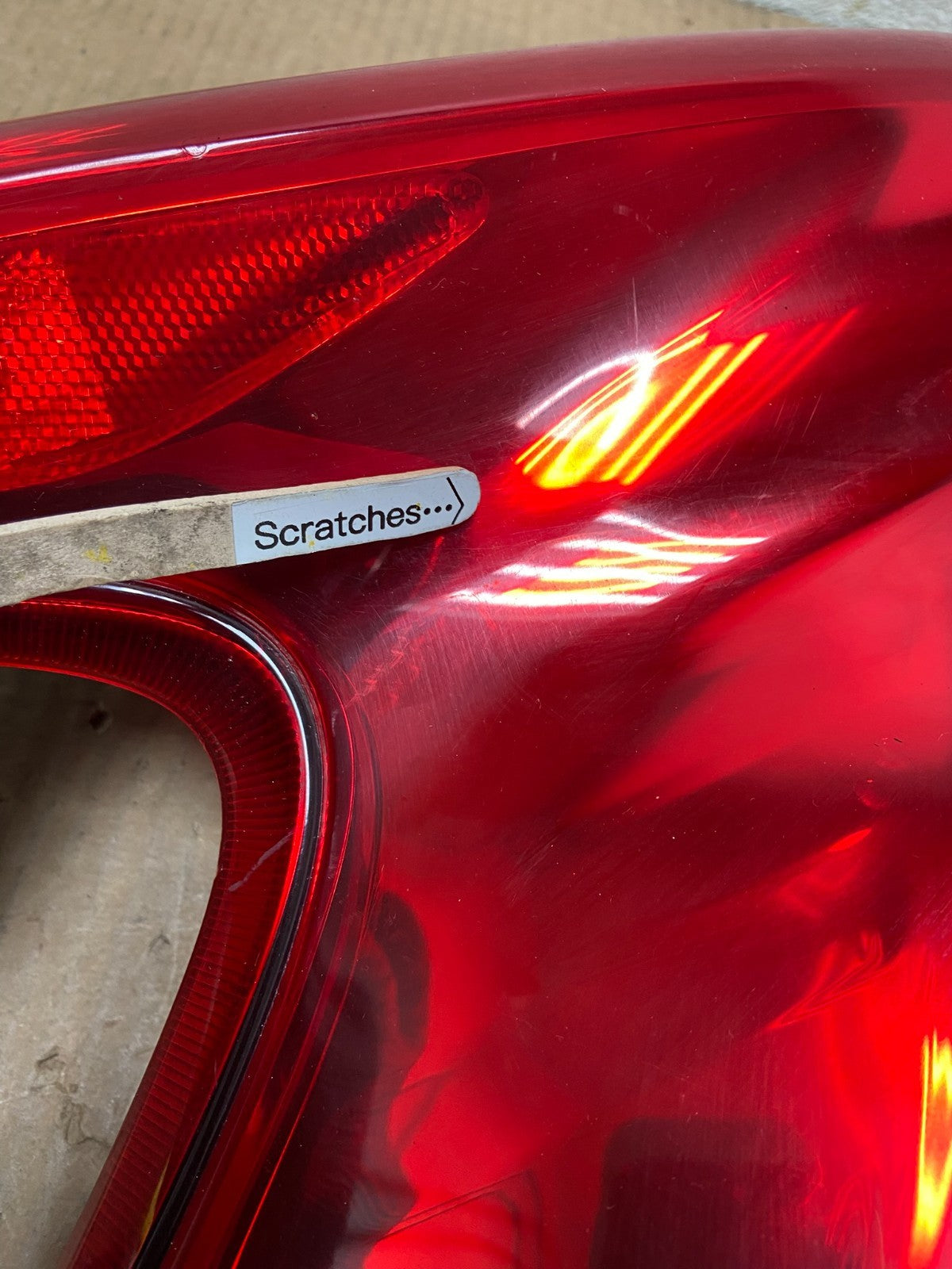 2011 to 2014 Nissan Juke Left Driver LH Side Tail Light OEM AA6300 DW3