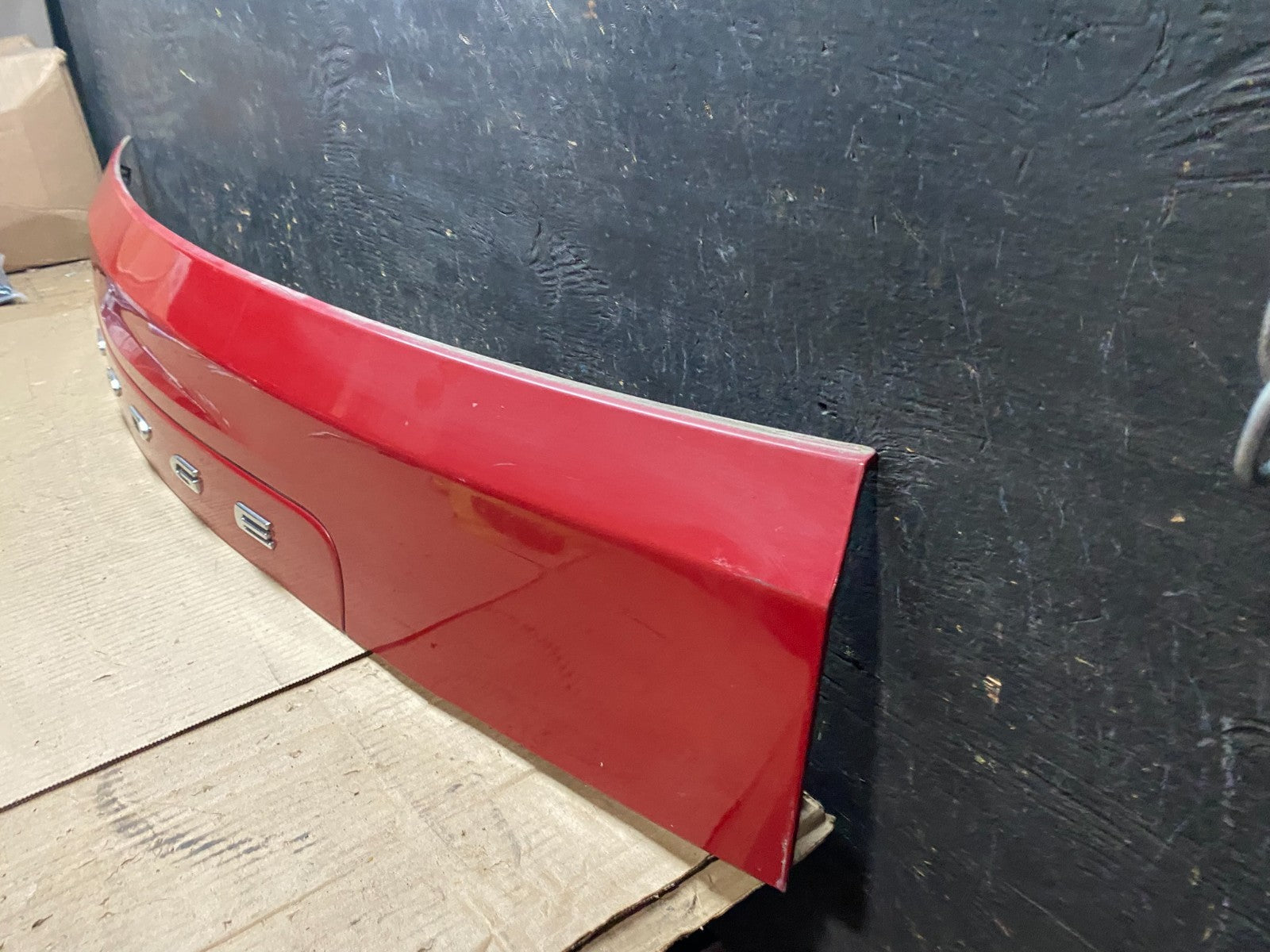2011-2018 Dodge Grand Caravan Black Rear Tail Gate Trim Molding Panel U7531 DG1