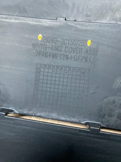 2006 to 2010 Hyundai Azera Sonata 3.3 V6 Engine Motor Shield Cover OEM J0777 DG18