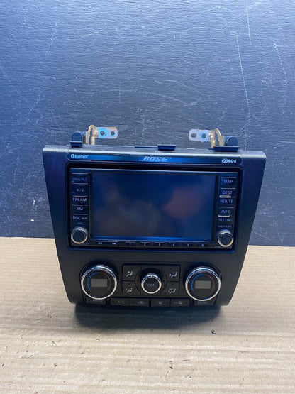 2010 to 2012 Nissan Altima Radio Cd Mp3 Player AUX Climate Control AF3899 DW0