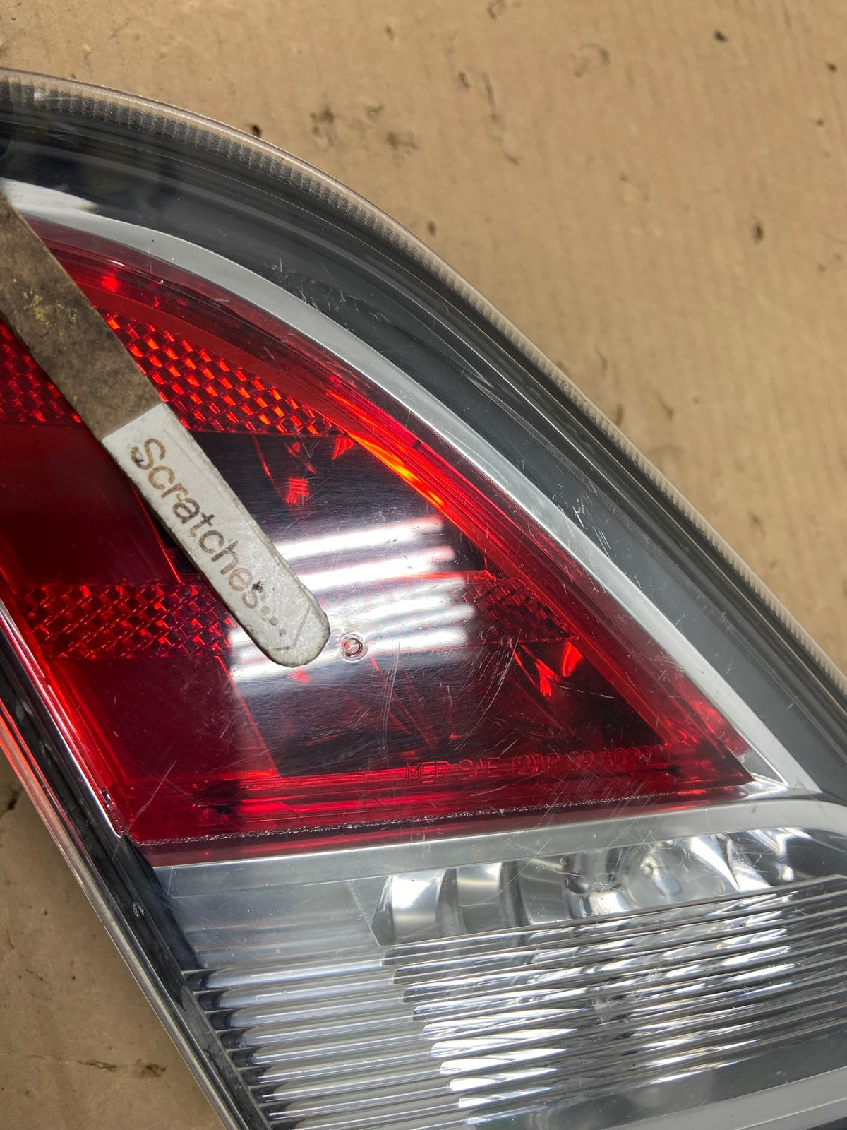 2009 2010 2011 2012 2013 Mazda 6 Left Driver Lh Side Inner Tail Light AG8180 LK3