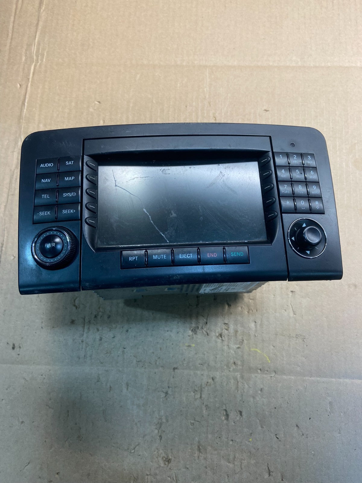 2006 2007 2008 Mercedes ML350 GL450 Radio Navigation Screen Display Y7661 DG1