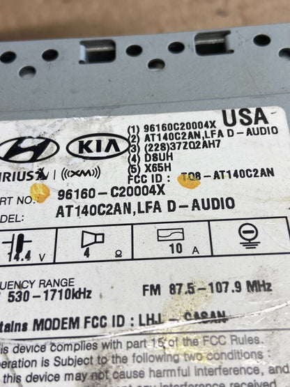 2016 2017 Hyundai Sonata Am Fm Cd Player Radio Receiver AF2681 DG5
