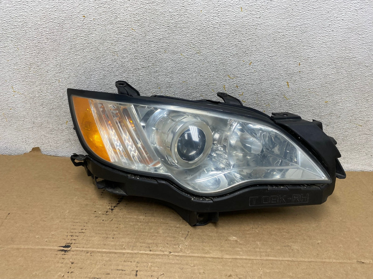2008-2009 Subaru Legacy Right Passenger Rh Side Headlight Halogen AH7974 LK0