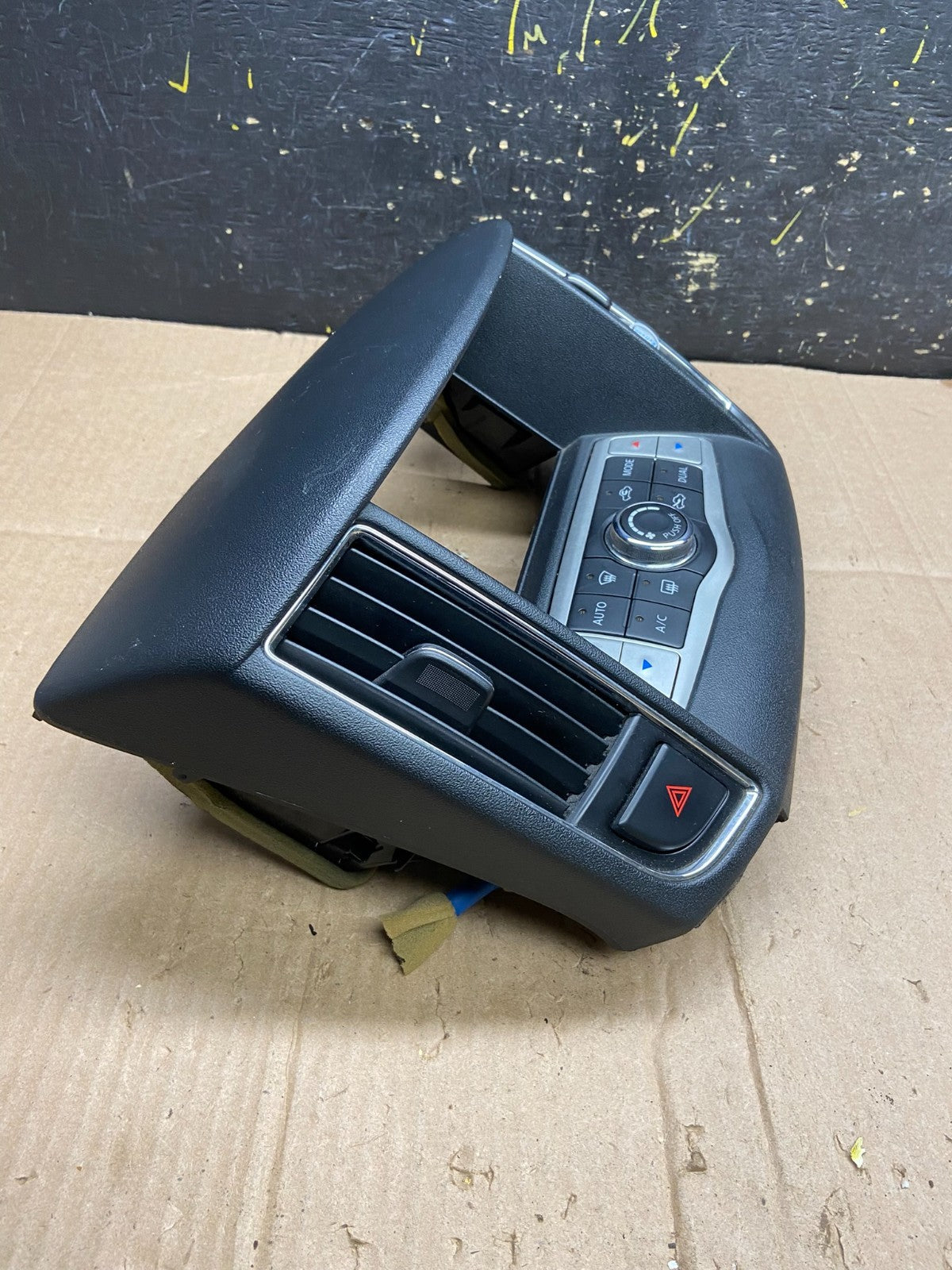 2009-2014 Nissan Maxima Center Console Climate Control Radio Bezel OEM AA4835 DG1