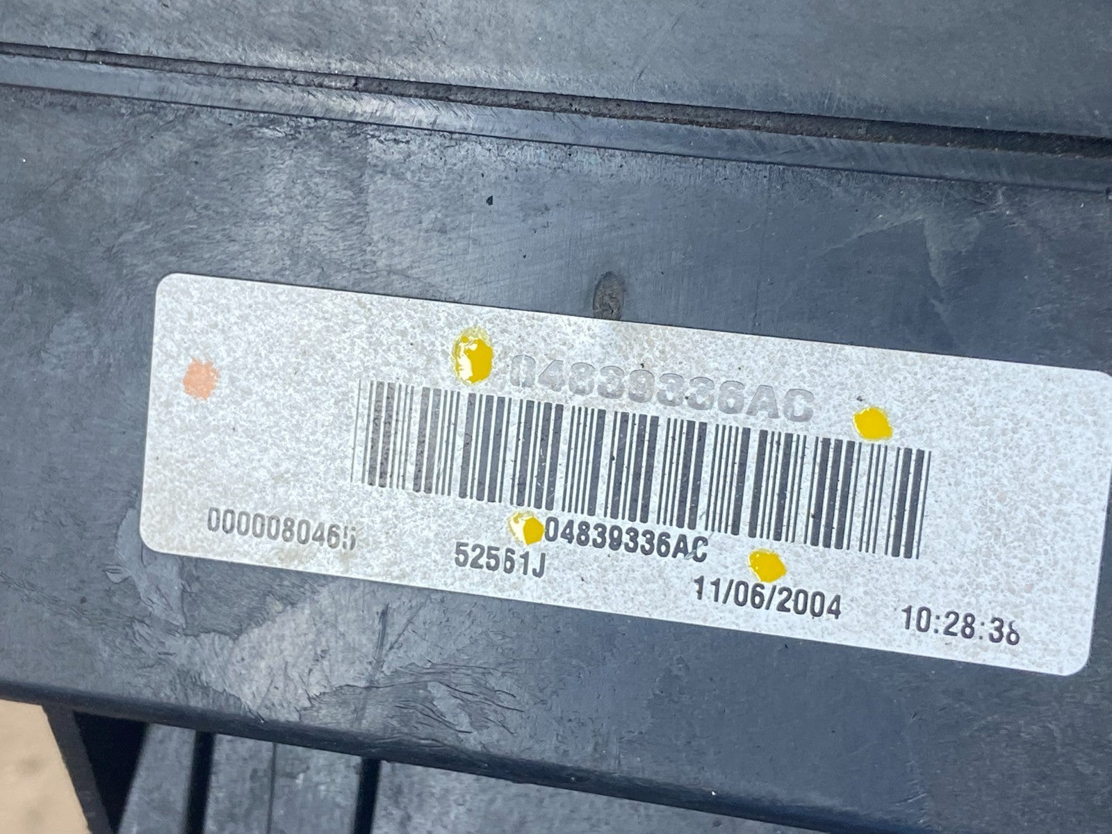2005 2006 Jeep Grand Cherokee Fuse Box Multi-Function Relay Module Q2197 OE DG7