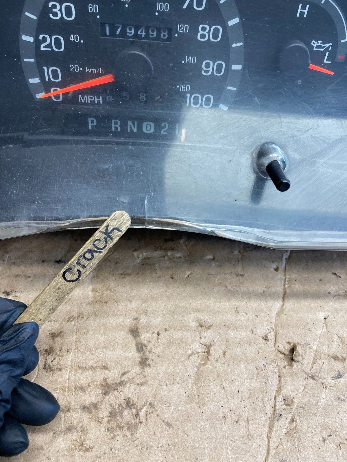 2003 Ford E150 E250 E350 VAN Gauge Speedometer Cluster AF2392 DG2
