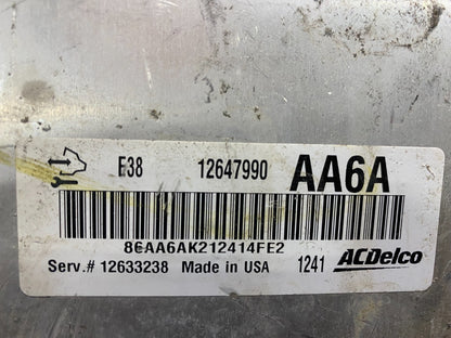 2010 to 2013 Chevrolet Silverado Yukon Engine Control Module ECM ECU AB7245 DG2