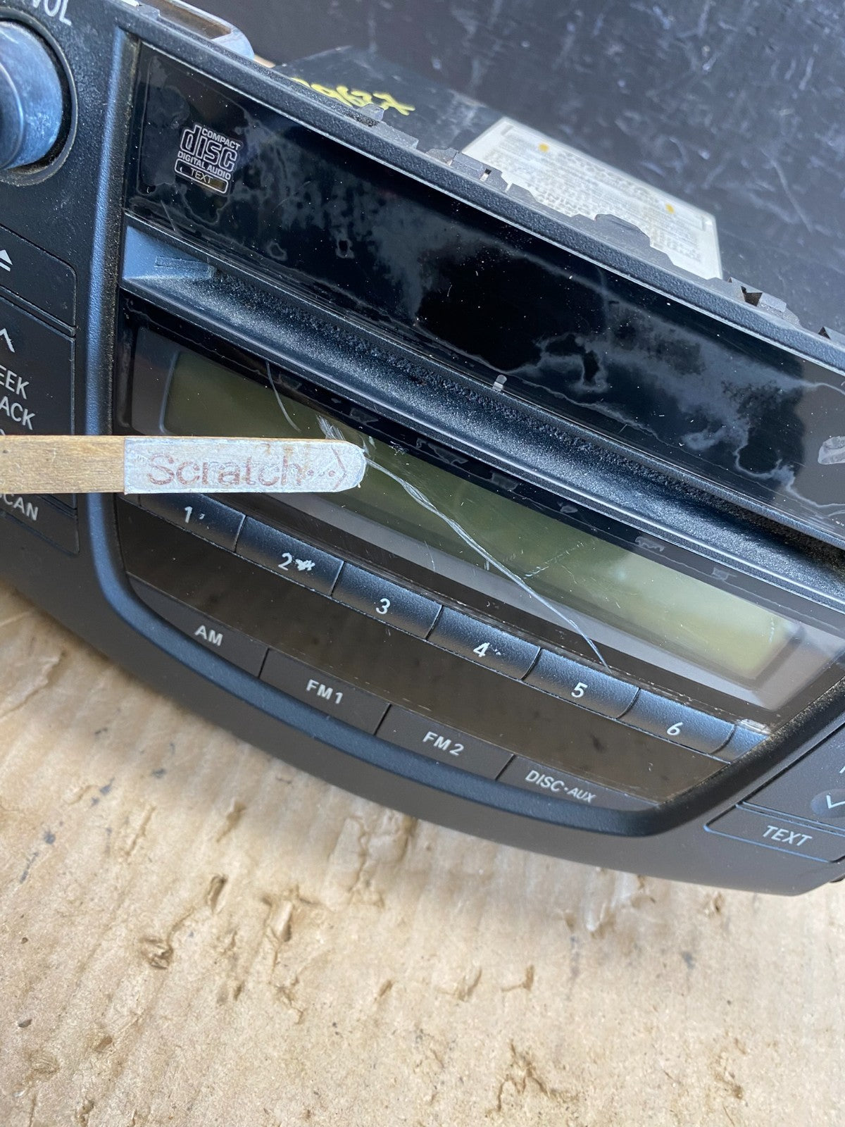 2006 to 2008 Toyota RAV4 Audio Equipment Radio Receiver AB9627 DG1