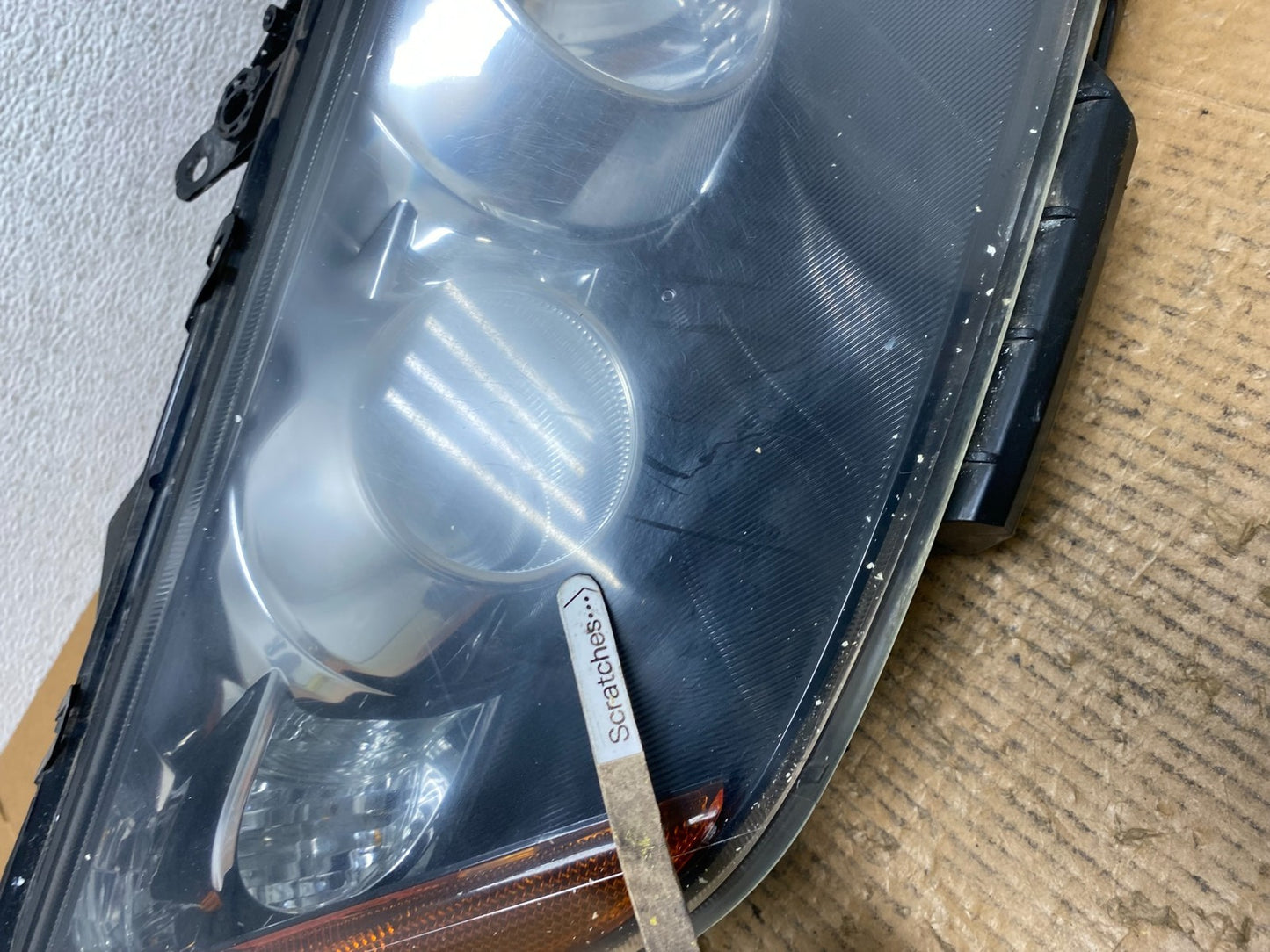 Halogen 2007 to 2009 Mazda CX-7 Right Passenger RH Side Headlight AE1381 DW3