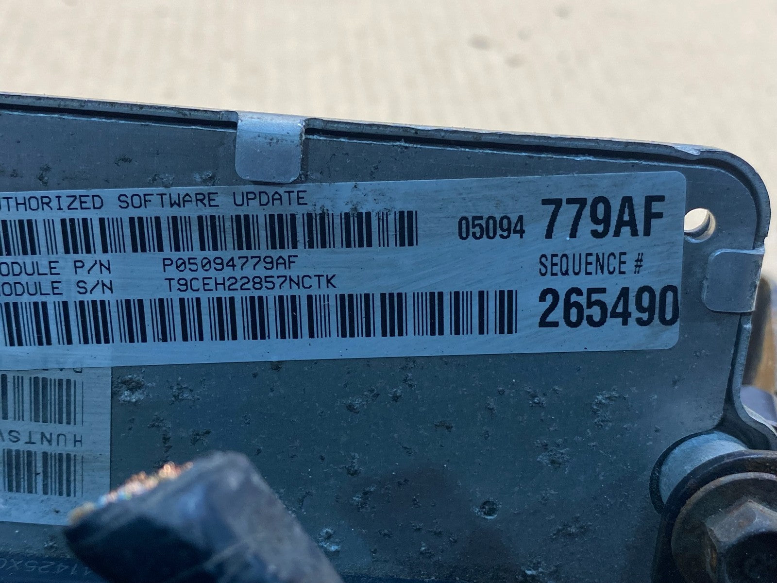 2006 Dodge Charger Magnum 5.7L Engine Control ECU ECM AG7491 DG2