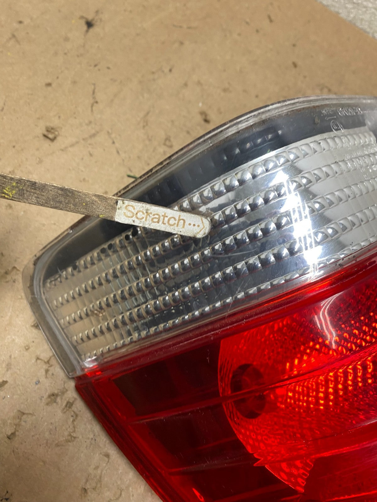 1998 to 1999 Mercedes-Benz W140 Right Passenger Side Rh Tail light OEM W9095 DG5