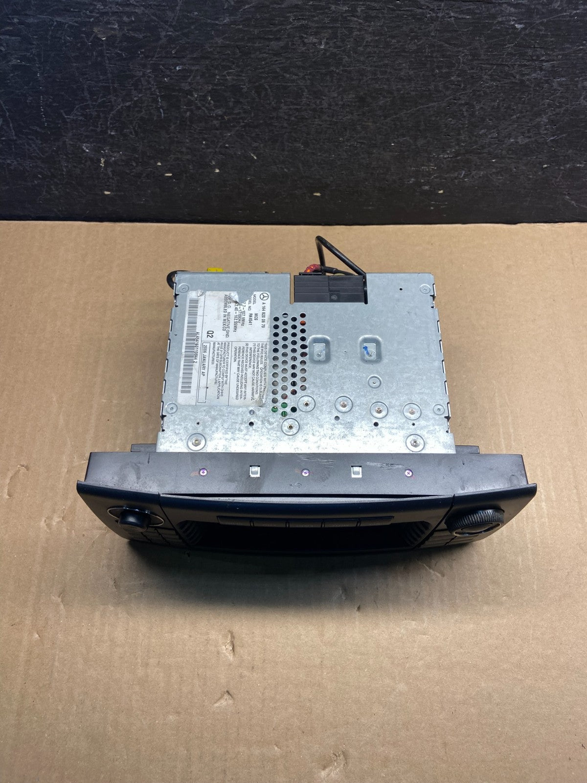 2006 2007 2008 Mercedes ML350 GL450 Radio Navigation Screen Display AF9386 DG4