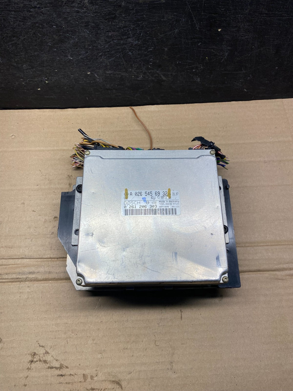2003 to 2006 Mercedes S430 SL500 ECU ECM Engine Control Module Unit OE ah9598 DG0