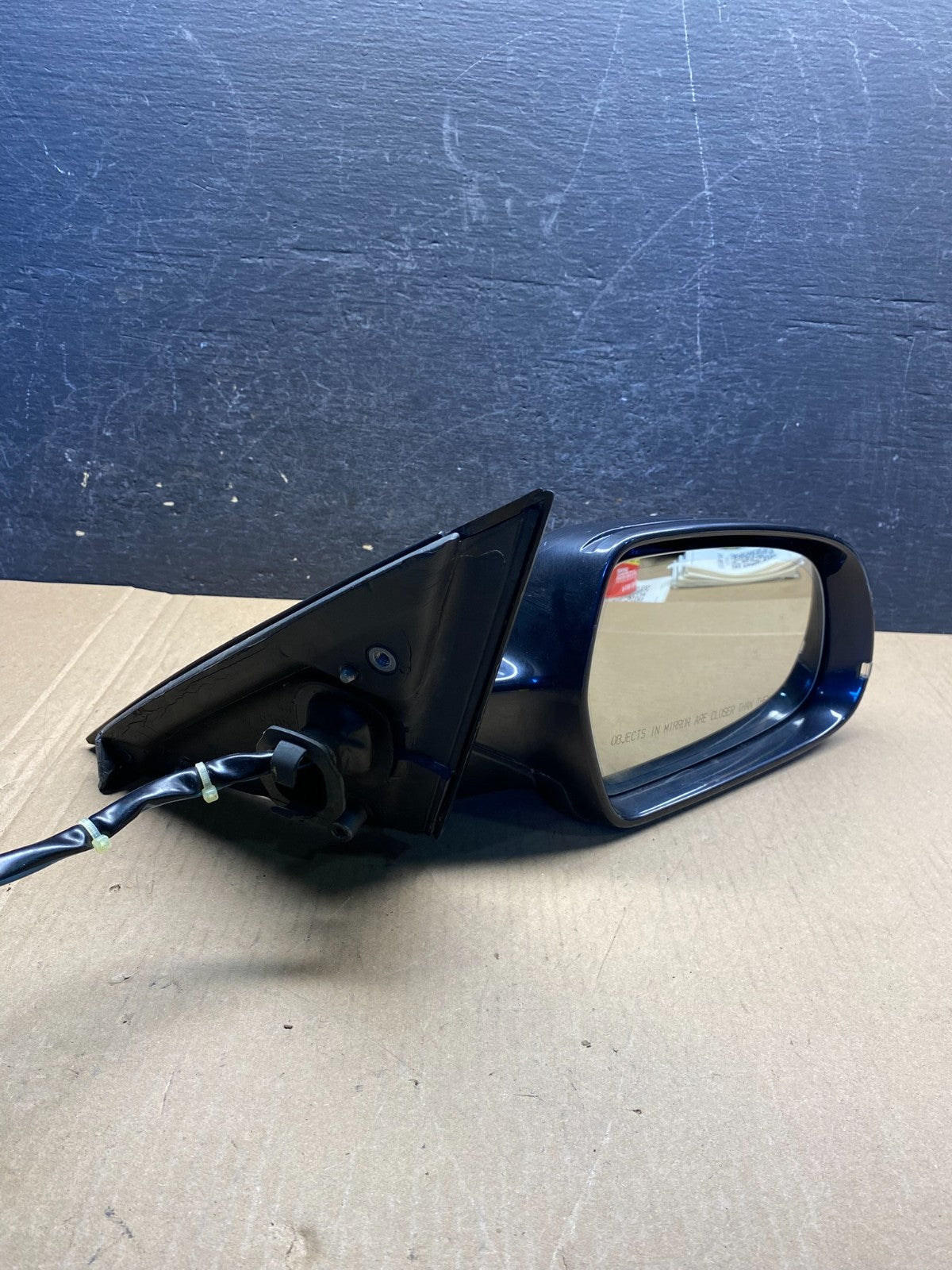 2009 to 2012 Audi A4 Right Passenger RH View Power Door Mirror AG3535 MS10