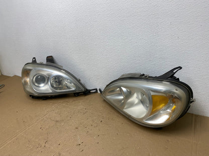 2002 - 2005 Mercedes ML ML350 ML500 Left+Right Side Halogen Headlights AB6987 DW1