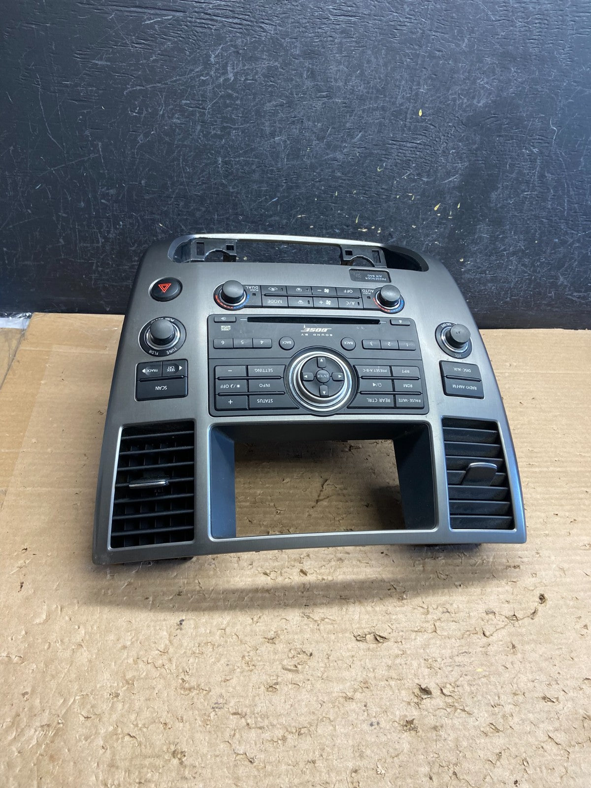 2008 to 2015 Nissan Armada Radio A/C Heat Temperature Climate Control AG8705 DG3