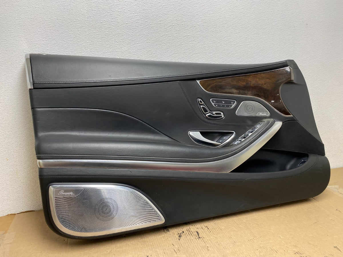 2015-2017 Mercedes W217 S550 Coupe Left Side Interior Door Panel AH09871