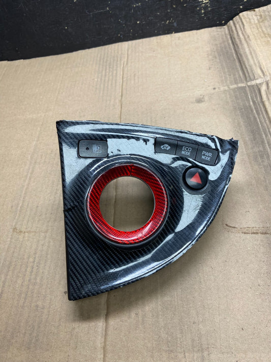 2010 to 2015 Toyota Prius 1.8L Gear Shifter Trim Panel Cover Bezel X1666 DG0
