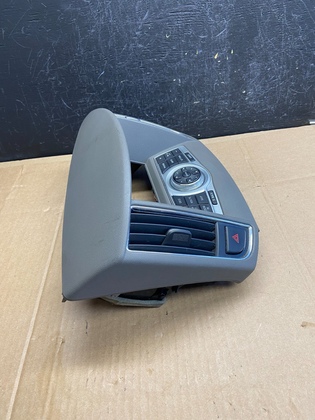 2009-2014 Nissan Maxima Center Console Climate Control Radio Bezel AD2084 DG1