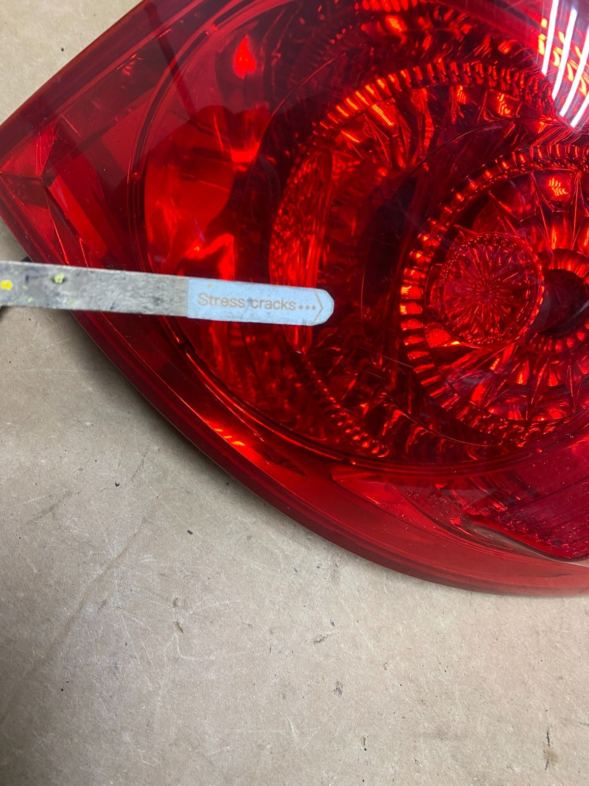 2007 2008 2009 Hyundai Santa Fe Right Passenger Rh Tail Light Oem X5161 DW6
