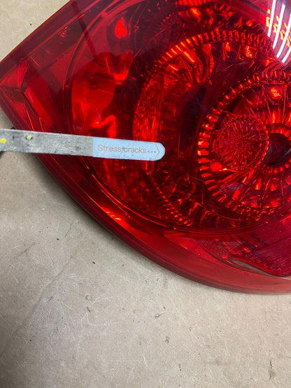 2007 2008 2009 Hyundai Santa Fe Right Passenger Rh Tail Light Oem X5161 DW6