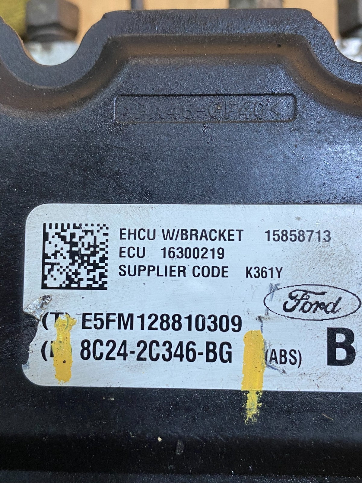2008 - 2010 Ford E250 E350 Van ABS Anti Lock Brake Pump Module AC7006 DG6