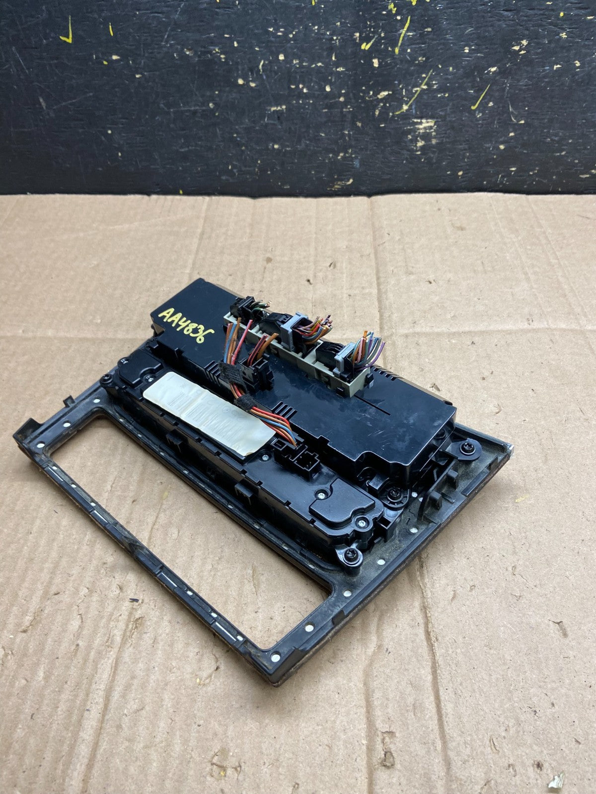 2007-2012 Mercedes X164 GL350 GL450 Climate Control Bezel Wood Switch AA4836 DG4