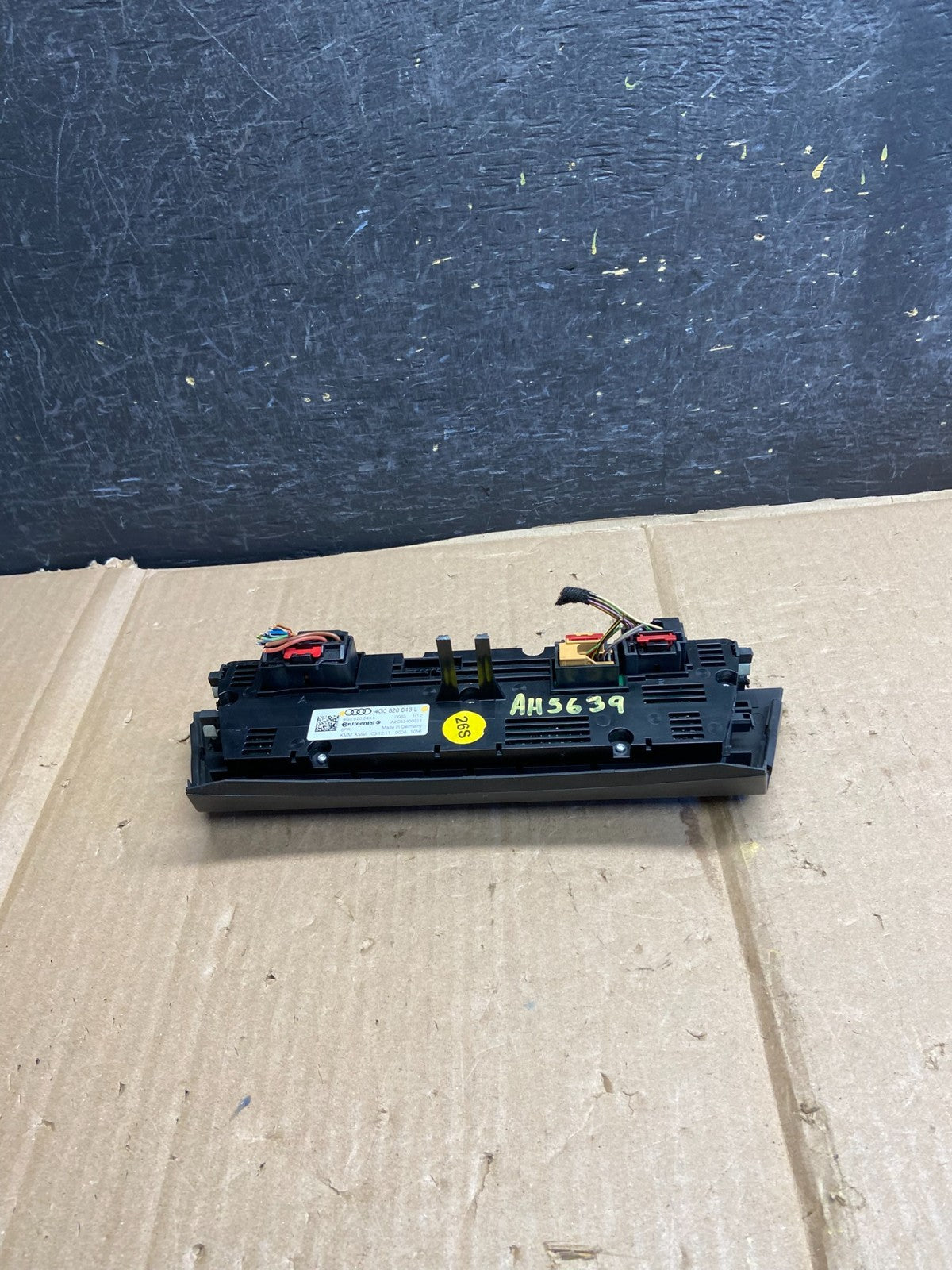 2012 - 2015 Audi A6 A7 Front Heater AC Climate Control Panel AH5639 DG3