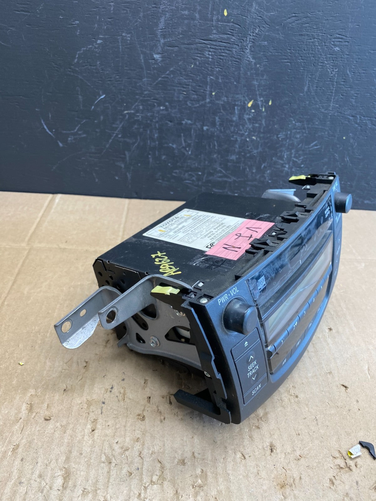 2006 to 2008 Toyota RAV4 Audio Equipment Radio Receiver AB9627 DG3