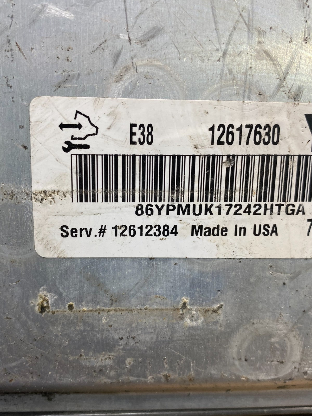 2008 Chevrolet Silverado 2500 5.3L Engine Control Module ECM ECU AE9903 DW2