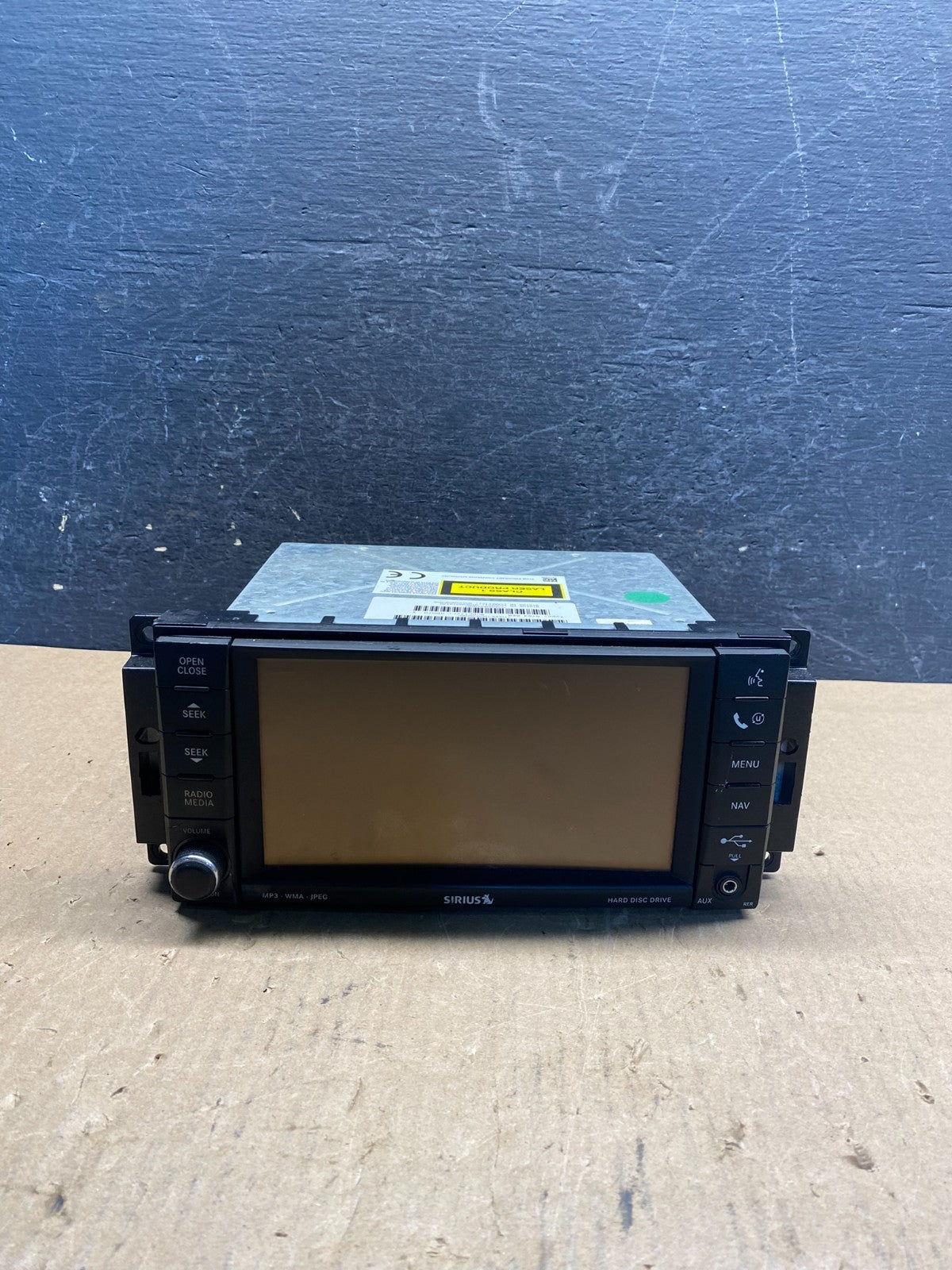 2009 2014 Jeep Dodge Chrysler Screen Display CD Player Satellite Radio ag1901 DG0