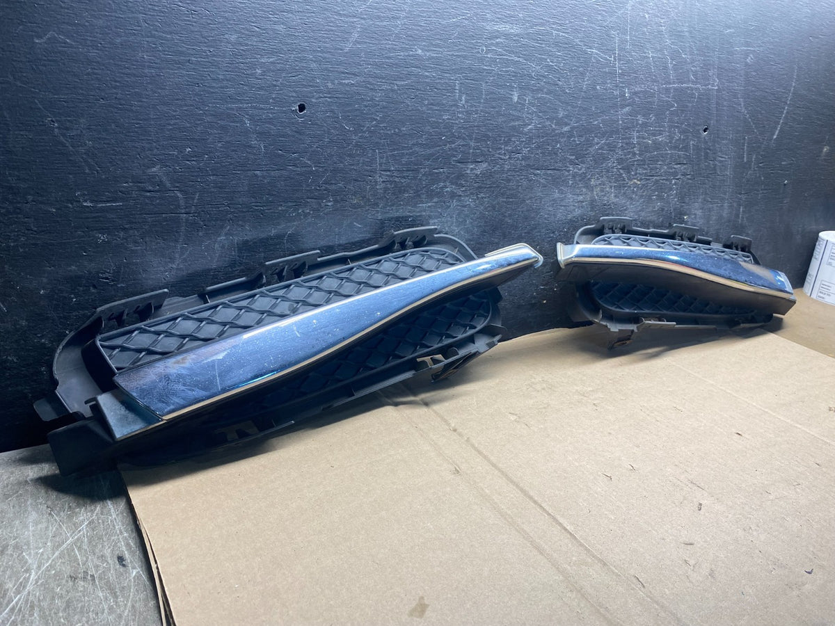 2009-2015 Jaguar XF Front Bumper Left+Right Set Lower Grill Grille AJ0492 DG2