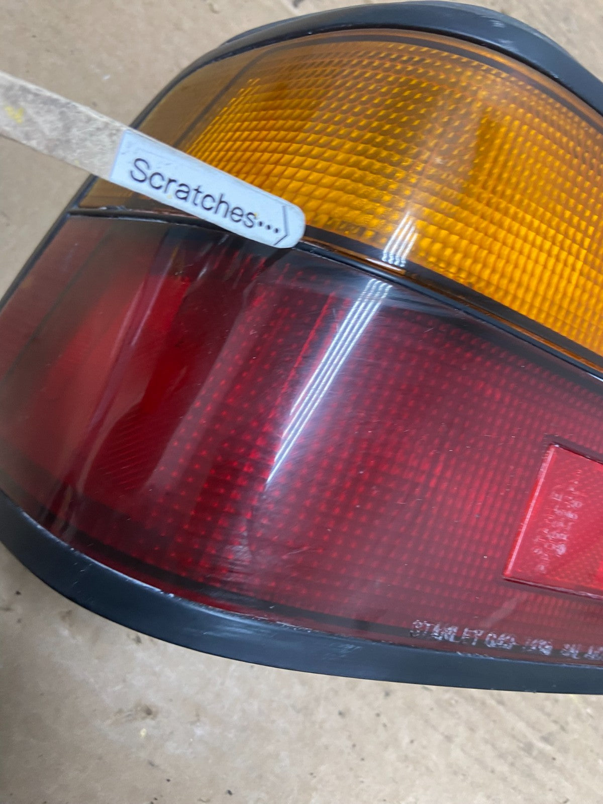 1988 to 1989 Honda Accord  Left Driver LH Side Tail light OEM AB3368 DG3