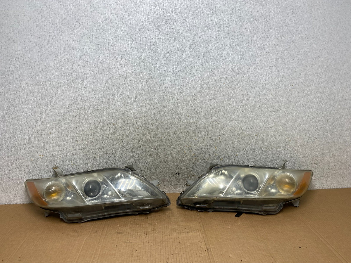 2007 2008 2009 Toyota Camry Left+Right Set Side Headlights AI4436 DW0