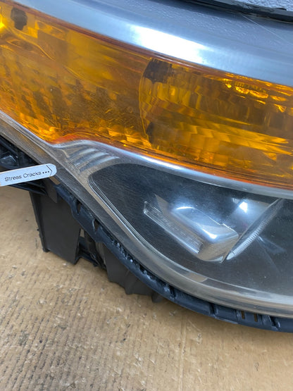 2011 to 2015 Ford Explorer Right Passenger Halogen Headlight AE0490 DW3