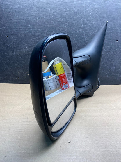 2002 to 2008 Ford E150 Van Left Driver Side Door View Two Arm Mirror AH9652 DW11