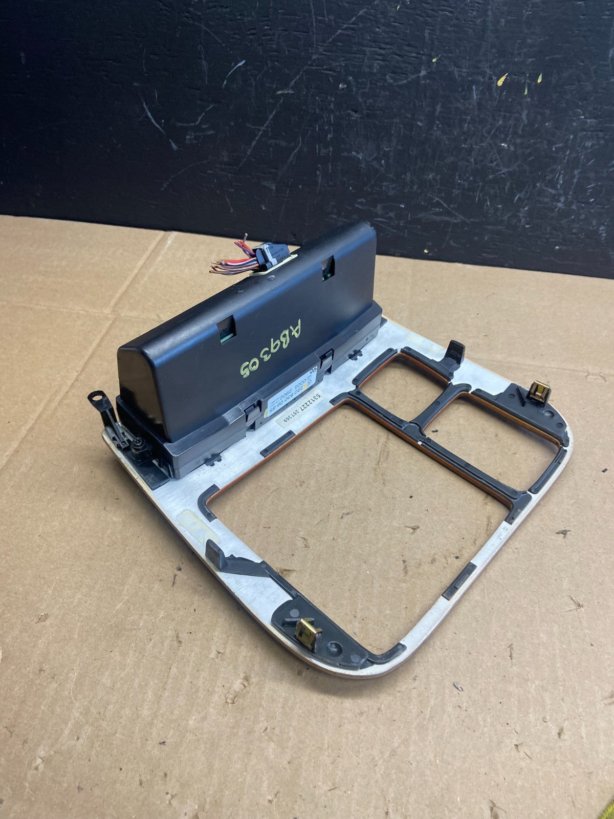 2000-2006 Mercedes S430 S500 W220 AC Heater Climate Control Trim Bezel AB9305 DG5
