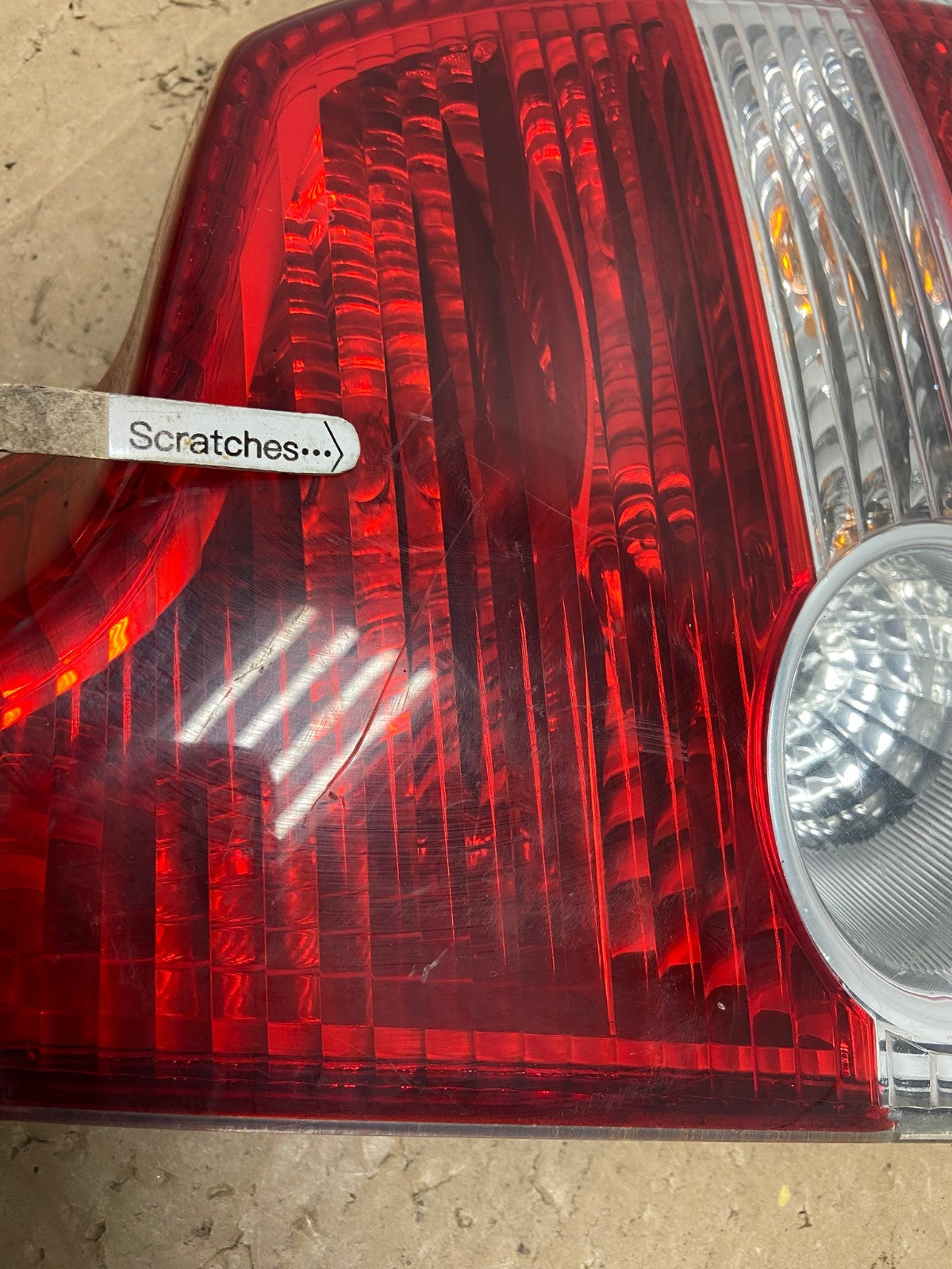 2004 to 2007 Volvo S40 Right Passenger RH Side Tail Light AC7193 LK3