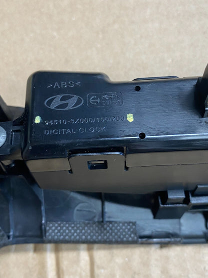 2011-2013 Hyundai Elantra Dash Radio Bezel Clock Display Trim AF6540 DG5
