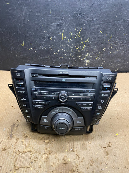 2012 2013 2014 Acura TL AM FM CD MP3 DVD HDD Navigation Radio Player Z7554 DG0