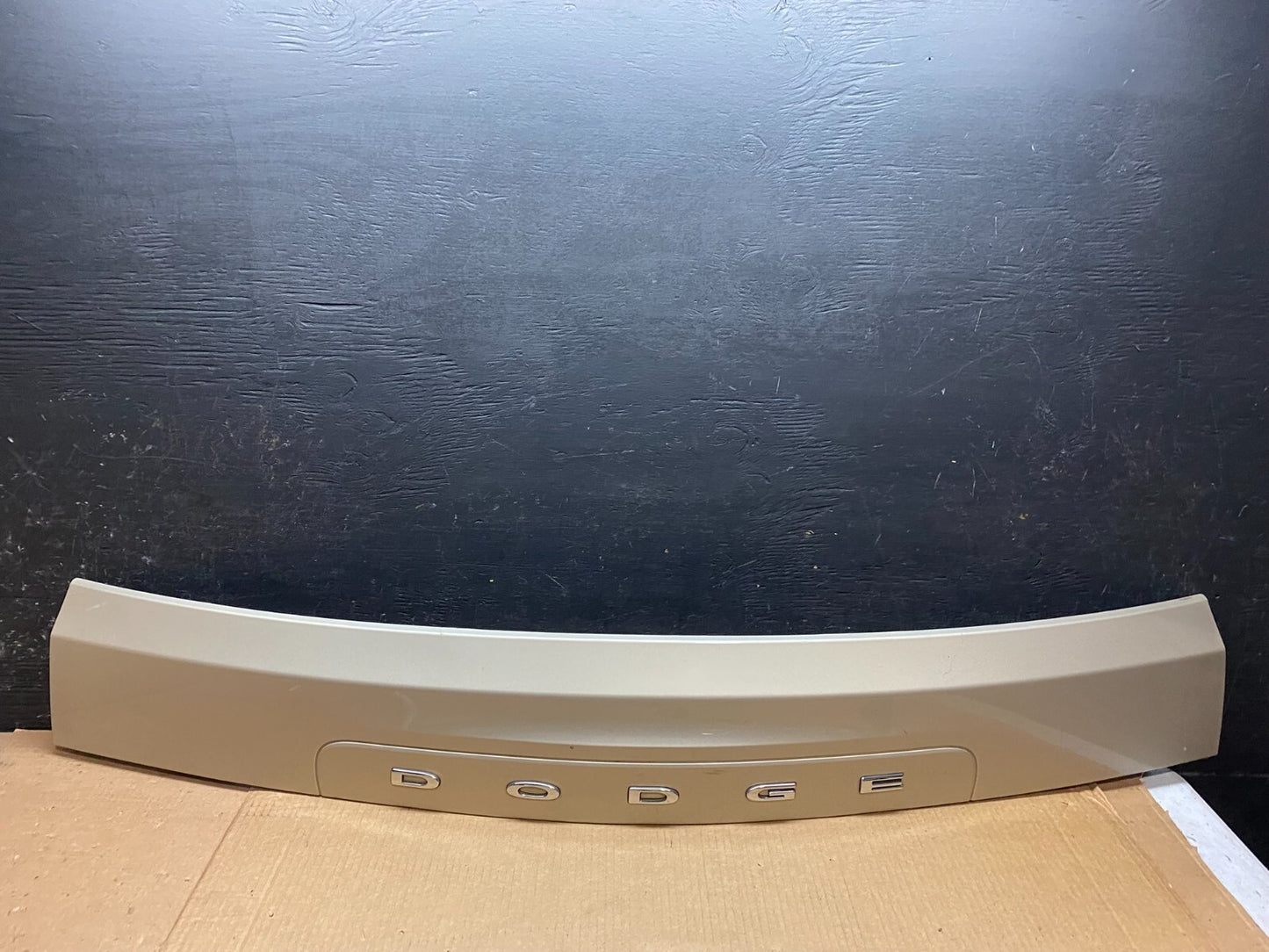 2011 to 2018 Dodge Grand Caravan Tail Gate Trim Molding W/O Camera OEM G5597 PS0