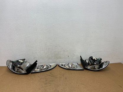 1998 to 2002 Toyota Corolla Left+Right Set Black Tail lights ad6368 DG6