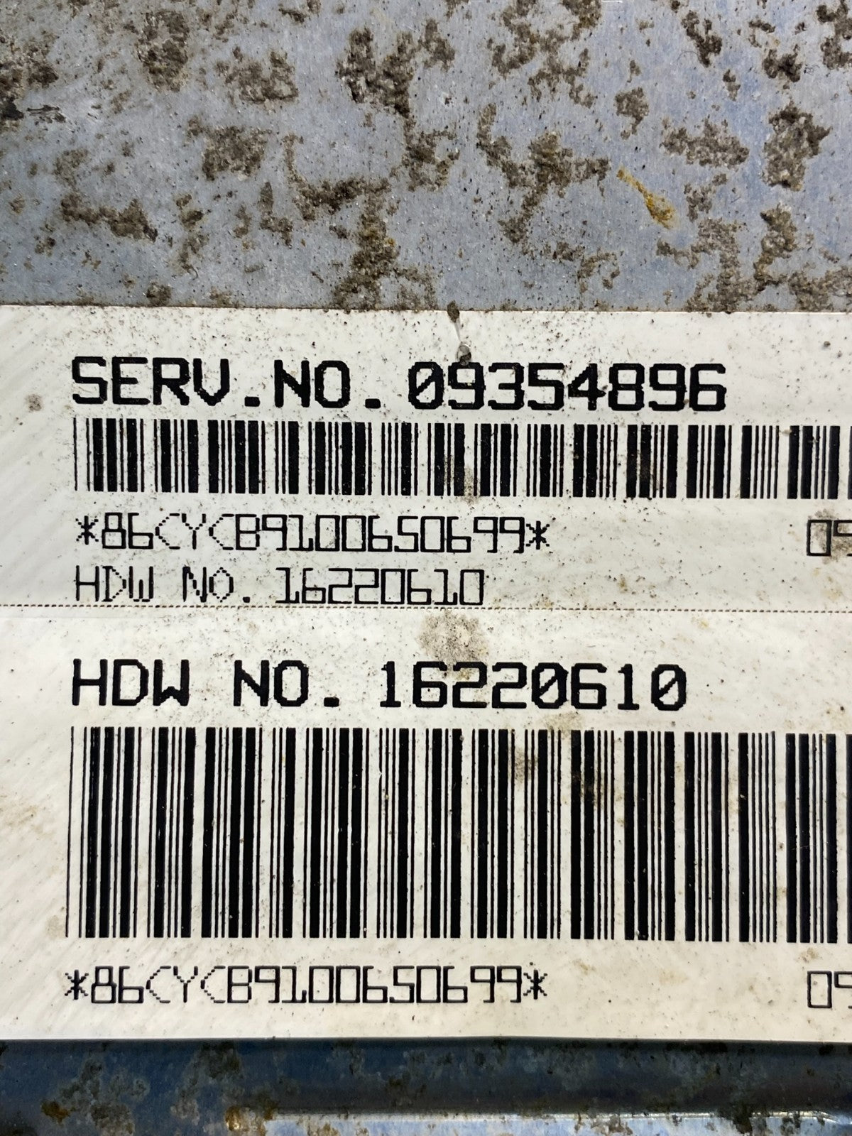 1999 2000 Chevrolet Silverado Engine Control Module ECM ECU 09354896 ag4048 DG2