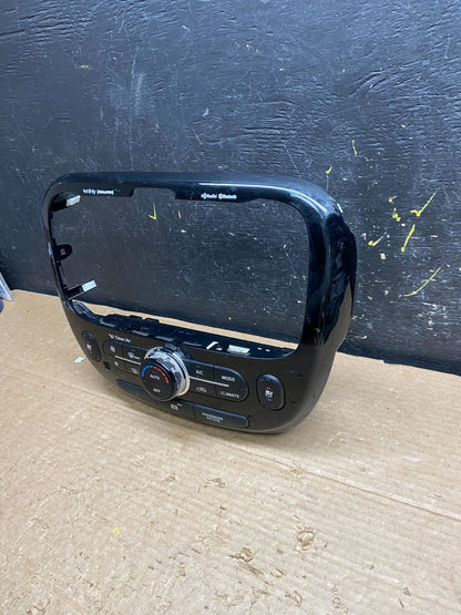 2014 to 2017 Kia Soul AC Heat Climate Control Switch Trim Bezel Black w2051 DG1
