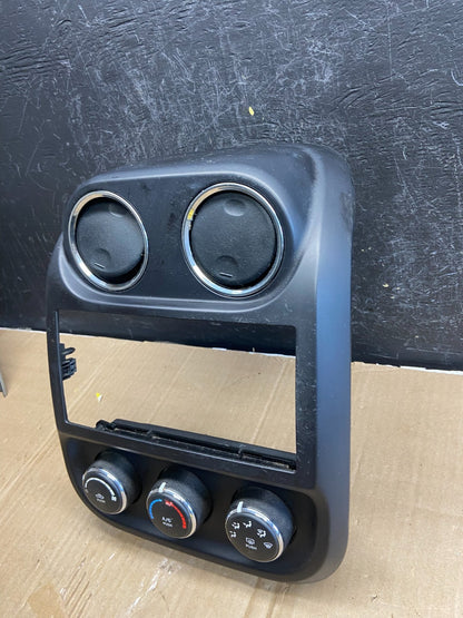 2011 to 2017 Jeep Compass Dash Climate Temperature Control Radio Bezel AD7223 DG2