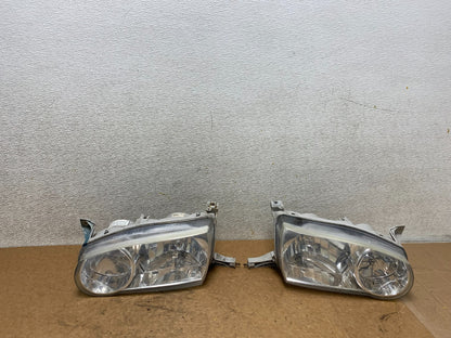 2001-2002 Toyota Corolla Right Left Side Halogen Headlights OEM S6921 PS0