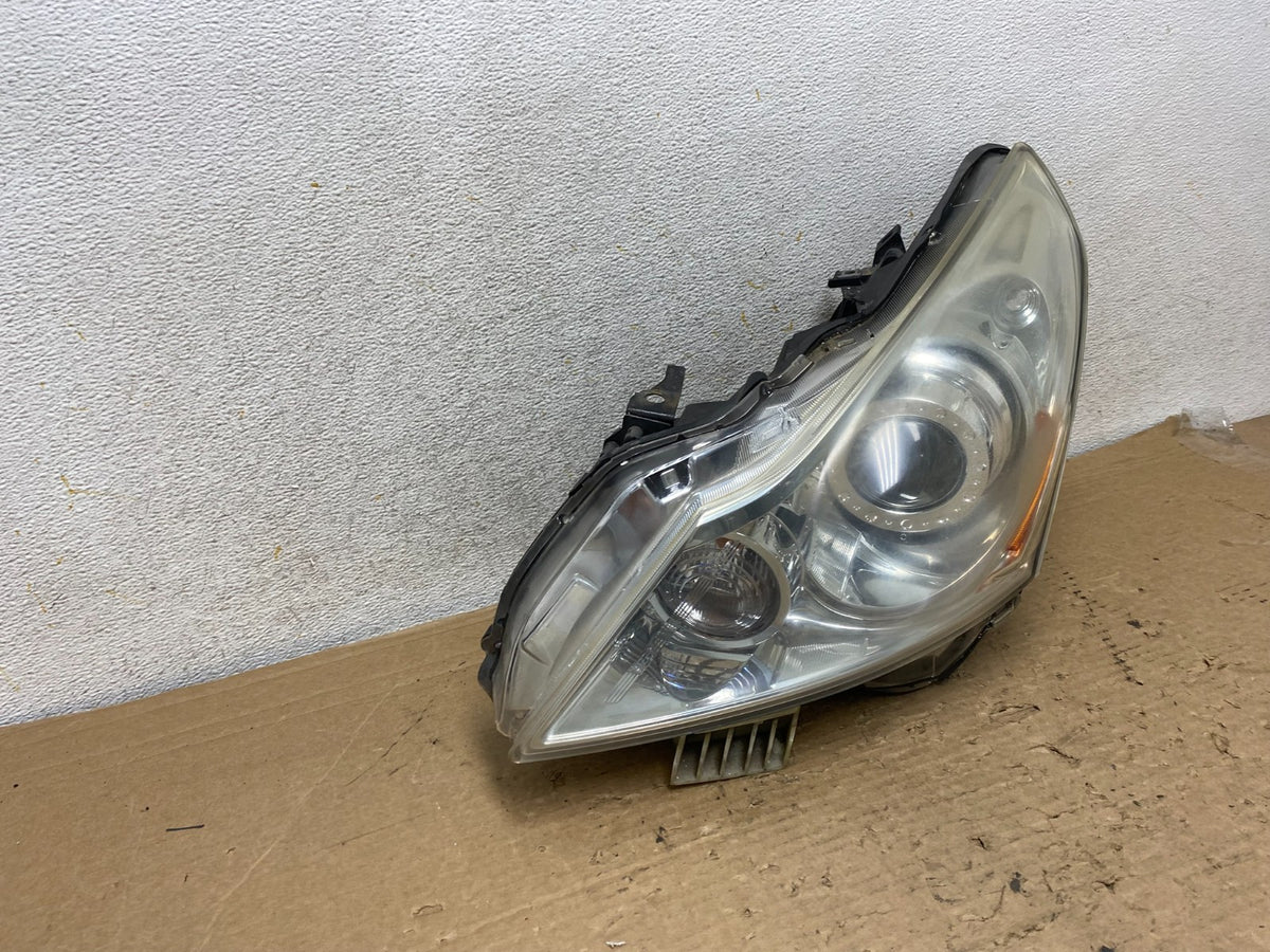 Sedan 4Door 2010 to 2013 Infiniti G37 Left Driver Headlight Xenon AH9214 DW1