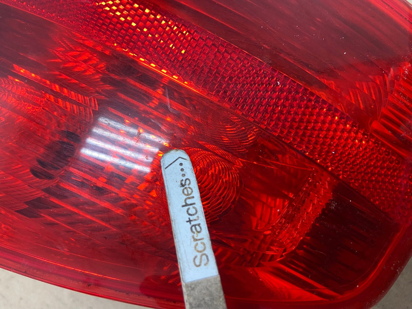 2006 2007 2008 Audi A4 Left Driver Lh Side Tail Light AG4621 LK3