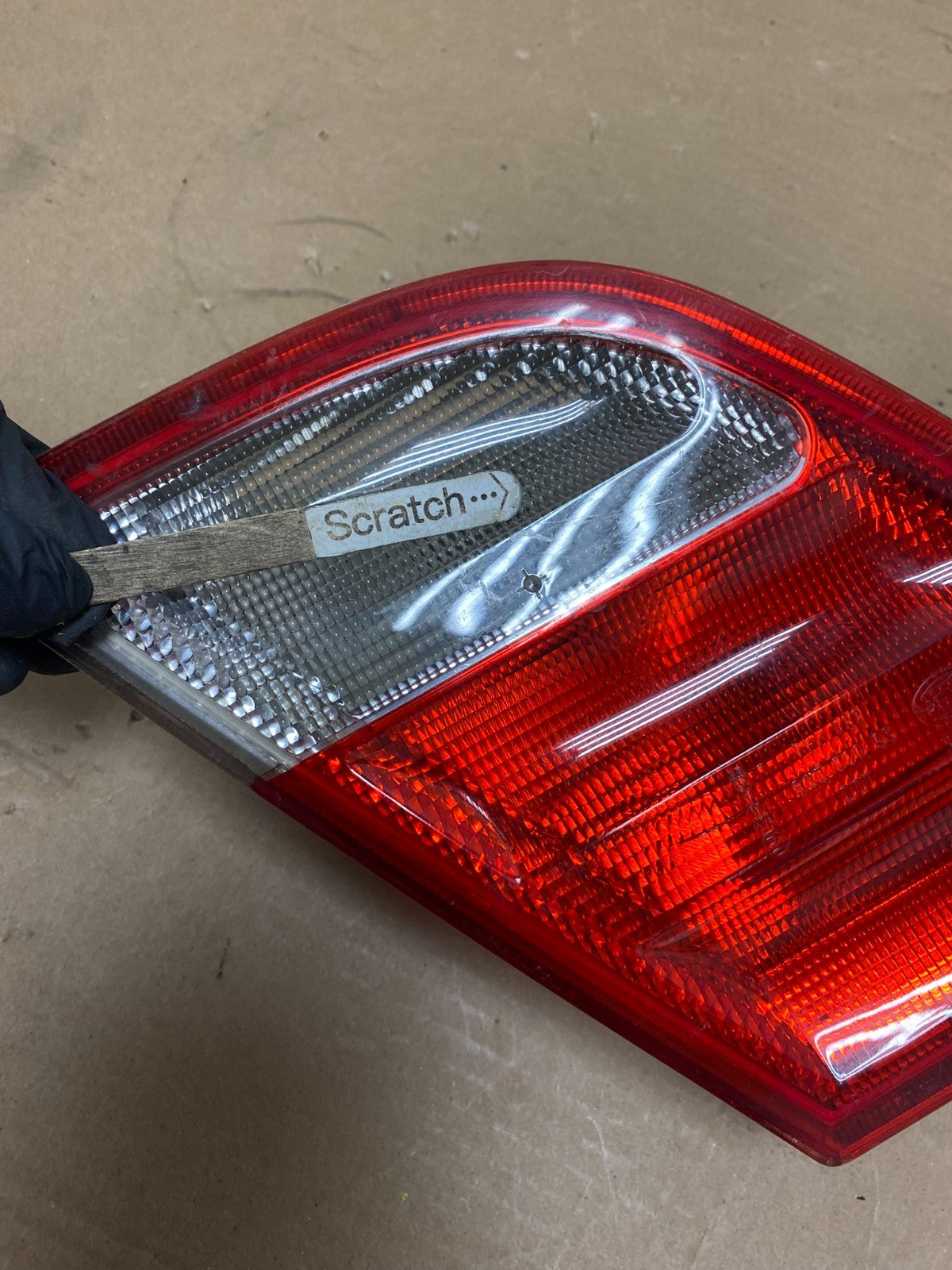 1998-2003 Mercedes Benz CLK Inner Left Driver LH Side Tail Light Lamp R0448 DW3